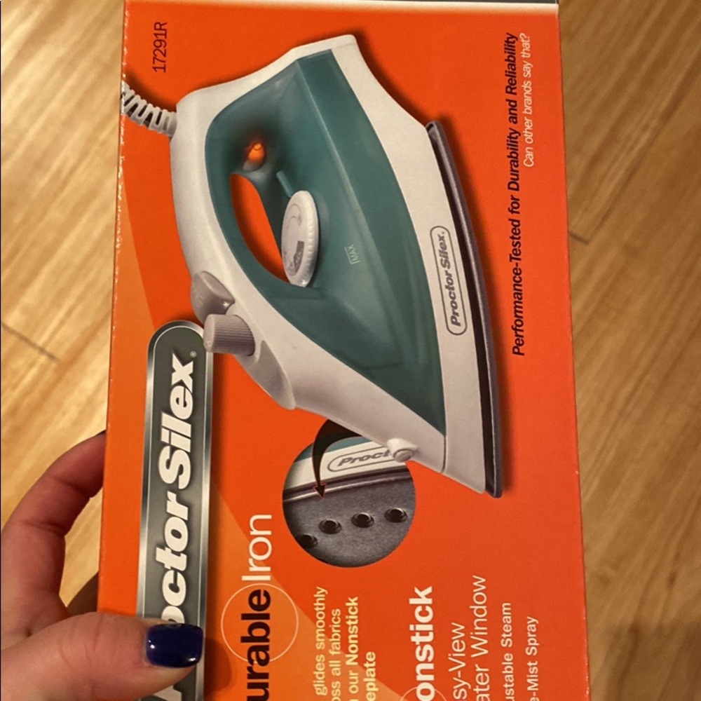 Brand new iron